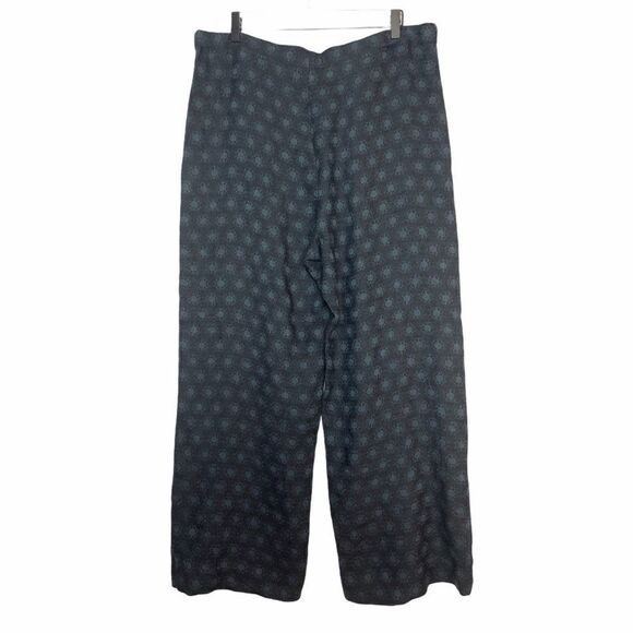 SOUTH STREET LINEN Wide-Leg Crop Pant Linen Wool - Picture 8 of 11